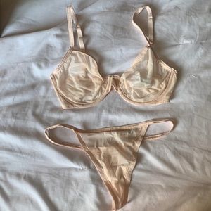 Calvin Klein matching lingerie